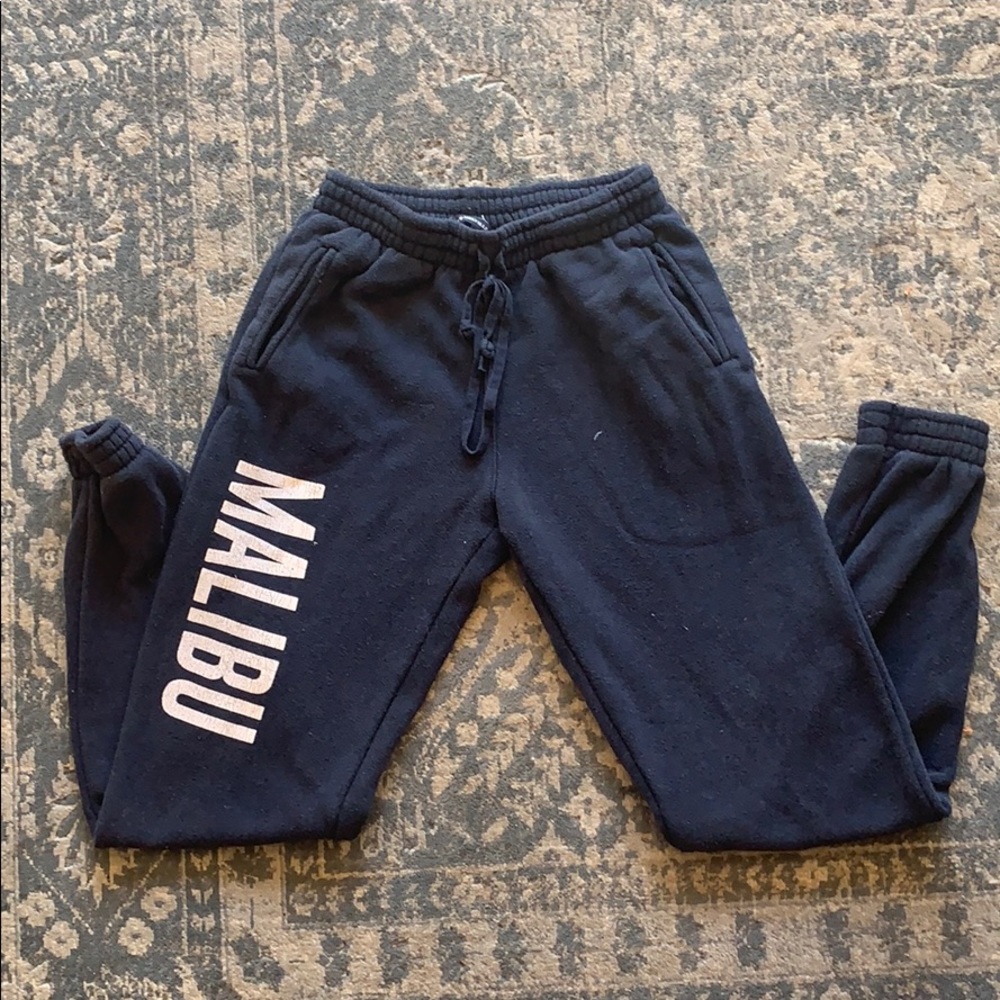 Navy Blue Brandy Melville Sweatpants!
